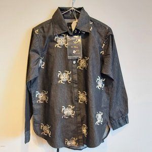 Long sleeved shirt and pant set